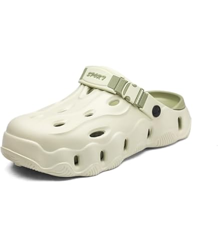【極美品】CROCS クロックス　エコー ウェーブ　23cm. 白 厚底 crocs クロックス crocs【メンズ レディース スニーカー】Echo